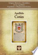 libro Apellido Cotán